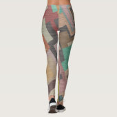 Wüstenfarben Camouflage Leggings (Rückseite)