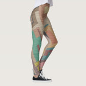 Wüstenfarben Camouflage Leggings (Rechts)