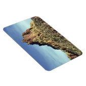 Wüstenfelsen Berggipfel Landschaftsbild Foto Magnet (Rechte Seite)
