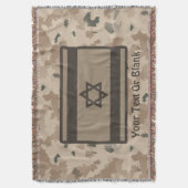 Wüstenflagge Decke (Vorderseite Vertikal)