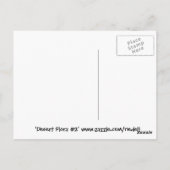 Wüstenflora #2 Postkarte (Rückseite)