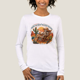 Wüstenfreiheit Skelett-Shirt Tri-Blend Shirt