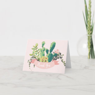 Wüstengarten Dankeschön Karte