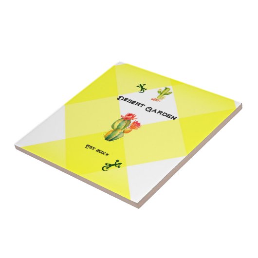 Wüstengarten Fliese (Seite)