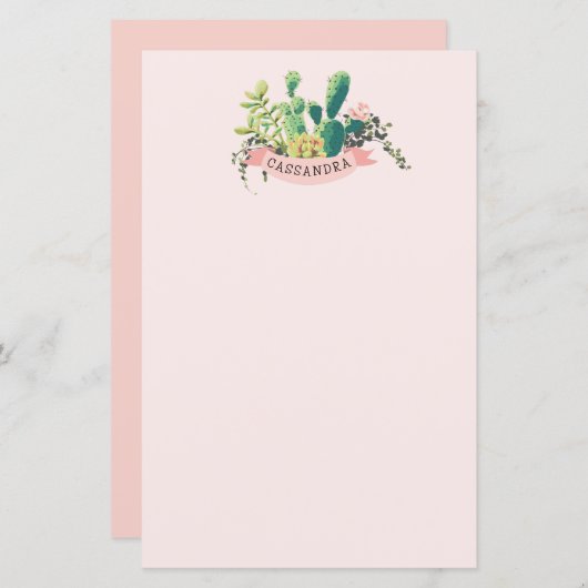 Wüstengarten | Personalisierte Stationierung (Vorne/Hinten)