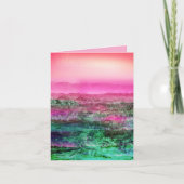 Wüstengebirge Einladung (Vorderseite)