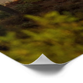 Wüstengebirge im Südwesten Weaver's Needle Arizona Poster (Ecke)