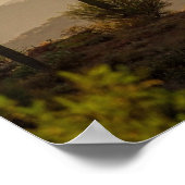 Wüstengebirge im Südwesten Weaver's Needle Arizona Poster (Ecke)