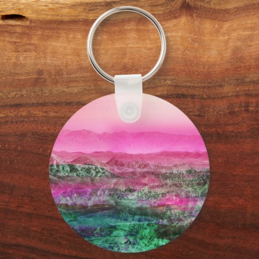 Wüstengebirge Schlüsselanhänger (Vorderseite)