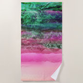 Wüstengebirge Strandtuch (Vorderseite)