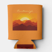 Wüstengebirge Sunset Thunder_Cove Dosenkühler (Rückseite)