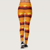 Wüstengebirge Sunset Thunder_Cove Leggings (Rückseite)