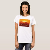 Wüstengebirge Sunset Thunder_Cove T-Shirt (Vorne ganz)