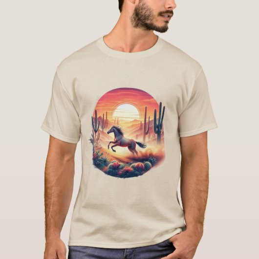 Wüstengeist, Majestic Horse T-Shirt (Vorderseite)