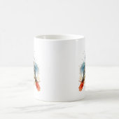 Wüstengeist, Roadrunner in Wasserfarbe Kaffeetasse (Mittel)