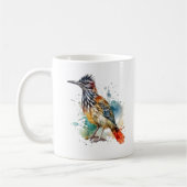 Wüstengeist, Roadrunner in Wasserfarbe Kaffeetasse (Links)