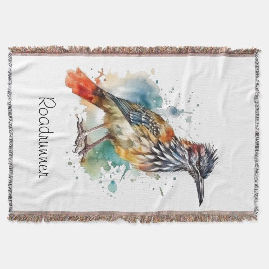 Wüstengeist, Roadrunner in Wasserfarbe, kundenspez Decke (Vorderseite)