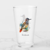 Wüstengeist, Roadrunner in Wasserfarbe, kundenspez Glas (Vorderseite)