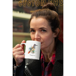 Wüstengeist, Roadrunner in Wasserfarbe, kundenspez Kaffeetasse