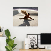 Wüstengel Poster (Heimbüro)