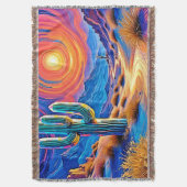 Wüstenglühen Decke (Vorderseite Vertikal)