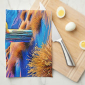 Wüstenglühen Geschirrtuch (Viertel Falte)