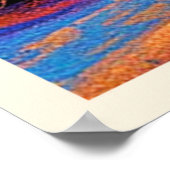 Wüstenglühen Poster (Ecke)