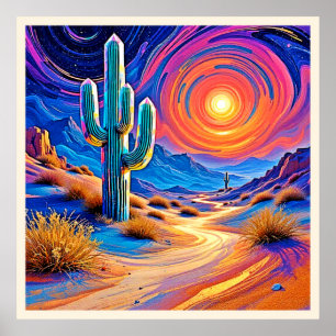 Wüstenglühen Poster