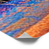 Wüstenglühen Poster (Ecke)