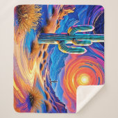 Wüstenglühen Sherpadecke (Vorderseite)