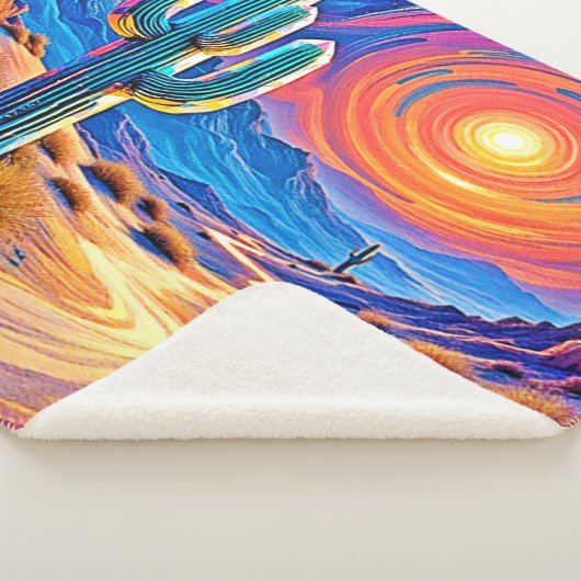 Wüstenglühen Sherpadecke (3/4)