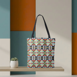 Wüstengometrie-Tribal-Tragetasche Tasche