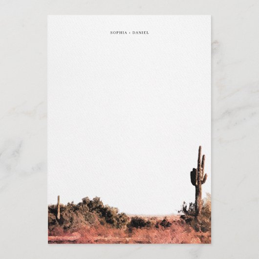 Wüstenhochzeit im Wasser Begrüßungsreise Programm (Rückseite)