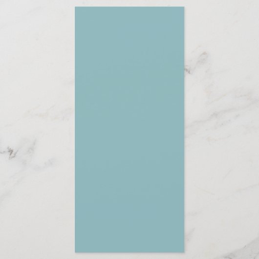 Wüstenhochzeit Menükarte (Rückseite)