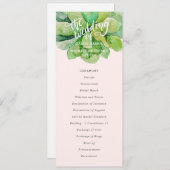 Wüstenhochzeit - Rosa Programm (Vorne/Hinten)