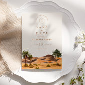 Wüstenhochzeit Save The Date