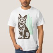 Wüstenhund T-Shirt (Vorderseite)