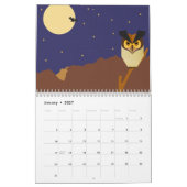 Wüstenillustrationen-Kalender Kalender (Jan 2027)