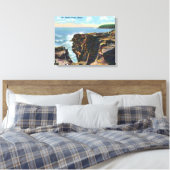 Wüsteninsel Blick auf Thunder Hole Leinwanddruck (Insitu (Schlafzimmer))