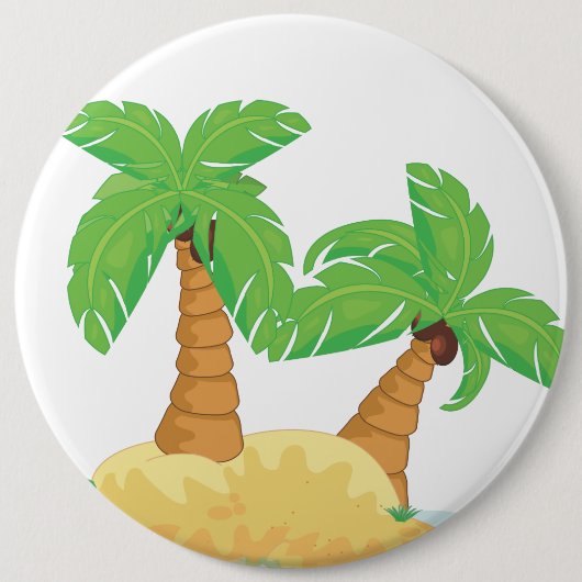 Wüsteninsel Button (Vorderseite)