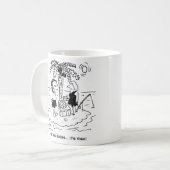 Wüsteninsel. Man vermutet, dass das Essen Fisch is Kaffeetasse (Vorderseite Links)