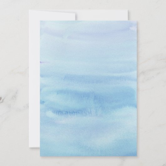 Wüsteninsel | Summer Beach Party Einladung (Rückseite)