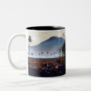 Wüsteninsel Zweifarbige Tasse