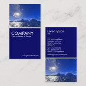 Wüsteninseln Visitenkarte (Vorne/Hinten)