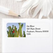 Wüstenkaktus-Adressmarken (Insitu)