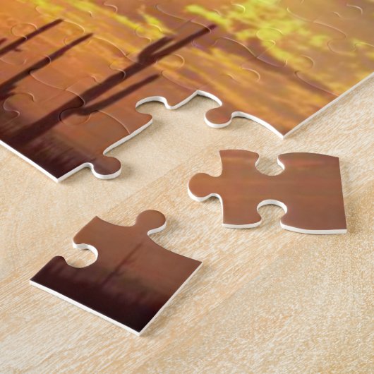 Wüstenkaktus bei Sonnenuntergang Puzzle (Seite)