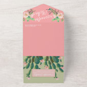 Wüstenkaktus Bloom All in One Wedite Einladung (Außenbereich)