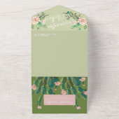 Wüstenkaktus Bloom All in One Wedite Einladung (Außenbereich)