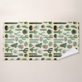 Wüstenkaktus Hübsch Badehandtuch (Badehandtuch)