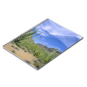 Wüstenkaktus im Orgelpipe National Monument, Notizblock (Linke Seite)